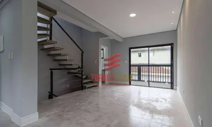 Village com 2 dormitórios à venda, 92 m² por R$ 850.000,00 - Marapé - Santos/SP