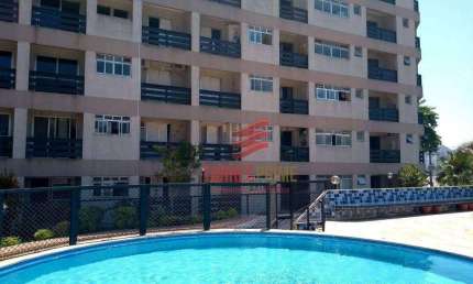 Apartamento com 2 dormitórios à venda, Frente Mar, Piscina, Garagem Coberta, por R$ 480.000 - Gonzaguinha - São Vicente/SP