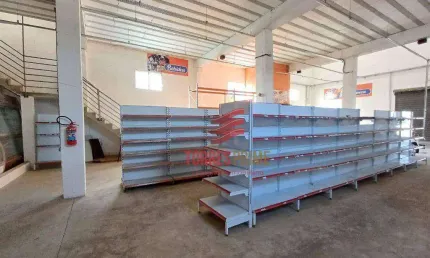 Galpão, 452 m² - venda por R$ 950.000,00 ou aluguel por R$ 12.000,00/mês - Cidade Naútica - São Vicente/SP