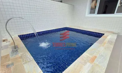 Sobrado com 3 dormitórios à venda, 100 m² por R$ 1.050.000,00 - Embaré - Santos/SP
