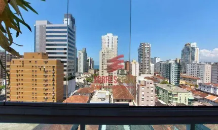 Apartamento com 3 dormitórios à venda, 113 m² por r$ 1.490.000,00 - embaré - santos/sp