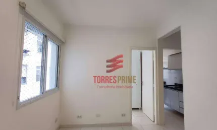 Apartamento com 1 dormitório para alugar, 38 m² por r$ 2.400,00/mês - aparecida - santos/sp