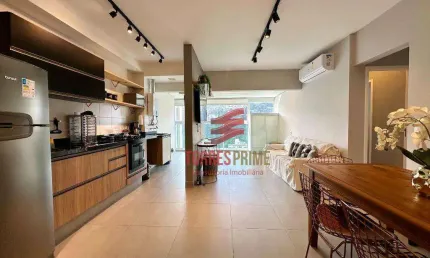 Apartamento com 2 dormitórios à venda, 66 m² por R$ 760.000,00 - José Menino - Santos/SP