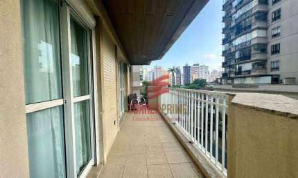 Apartamento com 3 dormitórios para alugar, 159 m² por R$ 10.700,00/mês - Boqueirão - Santos/SP
