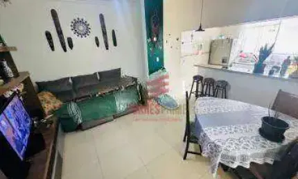 Apartamento com 2 dormitórios à venda, 156 m² por r$ 795.000,00 - pompéia - santos/sp