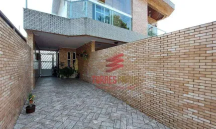 Casa com 3 dormitórios à venda, 116 m² por r$ 648.000,00 - vila valença - são vicente/sp