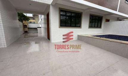 Sobrado com 3 dormitórios, 3 suítes, Churrasqueira e Piscina à venda, 140 m² por R$ 1.475.000,00 - Vila Belmiro - Santos/SP