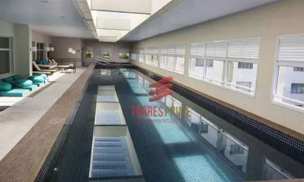 Apartamento com 1 dormitório, 47 m² - venda por r$ 590.000,00 ou aluguel por r$ 4.500,00/mês - boqueirão - santos/sp