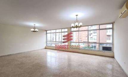 Apartamento com 3 dormitórios para alugar, 200 m² por R$ 6.500,00/mês - Embaré - Santos/SP