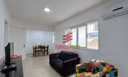 Apartamento com 3 dormitórios, 1 Suíte, com Quinta à venda, por R$ 550.000 - Embaré - Santos/SP