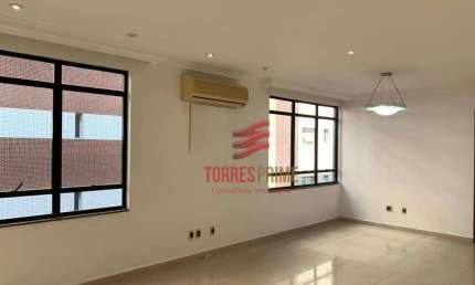 Apartamento com 3 dormitórios para alugar, 216 m² por R$ 8.900,02/mês - Pompéia - Santos/SP