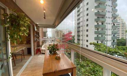 Apartamento com 3 dormitórios à venda, 159 m² por R$ 1.995.000,00 - Embaré - Santos/SP