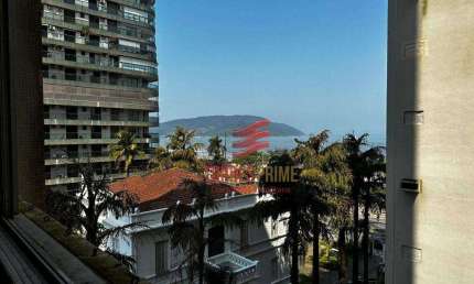 Apartamento com 2 dormitórios, 125 m² - venda por R$ 960.000,00 ou aluguel por R$ 6.499,12/mês - Embaré - Santos/SP