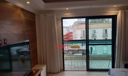 Apartamento com 3 dormitórios à venda, 157 m² por R$ 1.150.000,00 - Embaré - Santos/SP
