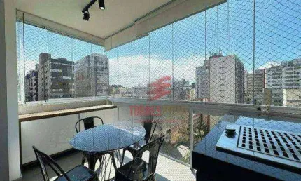 Apartamento com 2 dormitórios à venda, 100 m² por r$ 1.650.000,00 - boqueirão - santos/sp