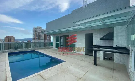 Cobertura à venda, 300 m² por R$ 4.300.000,00 - Gonzaga - Santos/SP