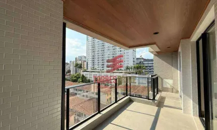 Apartamento com 1 dormitório à venda, 55 m² por r$ 710.000,00 - boqueirão - santos/sp