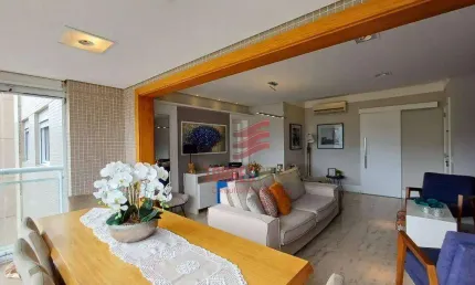 Apartamento com 3 dormitórios à venda, Lazer Completo, 100 m² por R$ 1.400.000 - José Menino - Santos/SP