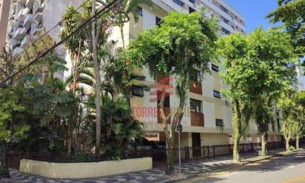 Apartamento com 3 dormitórios para alugar, 120 m² por R$ 3.685,02/mês - Ponta da Praia - Santos/SP