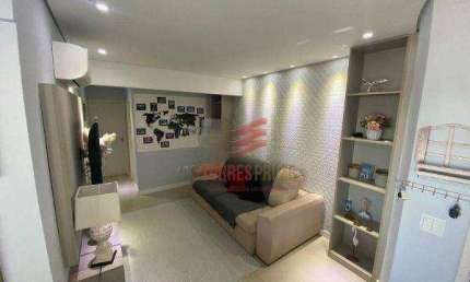 Apartamento com 3 dormitórios à venda, 92 m² por R$ 750.000,00 - Itararé - São Vicente/SP