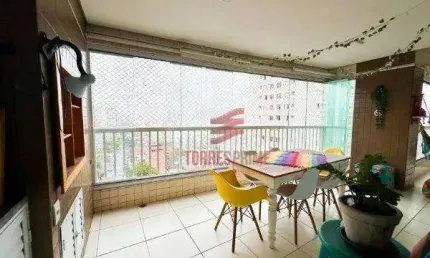 Apartamento com 3 dormitórios à venda, 94 m² por R$ 950.000,00 - Encruzilhada - Santos/SP
