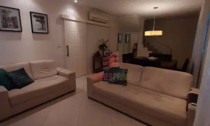 Village com 3 dormitórios à venda, 150 m² por R$ 954.000,00 - Vila Matias - Santos/SP