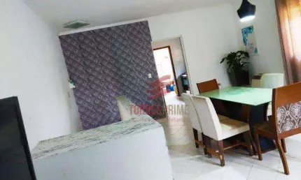Casa com 2 dormitórios à venda, 95 m² por R$ 520.000,00 - Macuco - Santos/SP