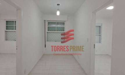 Apartamento com 2 dormitórios, 56 m² - venda por R$ 430.000,00 ou aluguel por R$ 3.715,00/mês - Embaré - Santos/SP