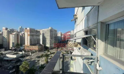 Apartamento com 2 dormitórios à venda, 131 m² por r$ 720.000,00 - gonzaga - santos/sp