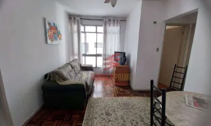 Apartamento com 1 dormitório à venda, 60 m² por r$ 400.000,00 - embaré - santos/sp