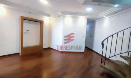 Cobertura, 147 m² - venda por r$ 750.000,00 ou aluguel por r$ 6.188,00/mês - vila matias - santos/sp