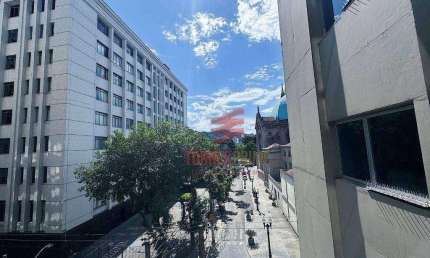 Sala, 110 m² - venda por R$ 230.000,00 ou aluguel por R$ 2.300,00/mês - Centro - Santos/SP