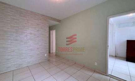 Apartamento com 1 dormitório para alugar, 60 m² por R$ 3.000,02/mês - José Menino - Santos/SP