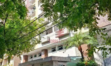 Apartamento com 2 dormitórios para alugar, 112 m² por R$ 4.250,02/mês - Embaré - Santos/SP