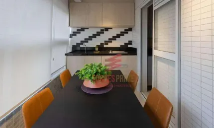 Apartamento com 1 dormitório à venda, 54 m² por r$ 675.000,00 - boqueirão - santos/sp