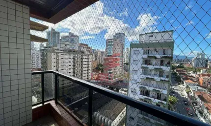 Apartamento com 3 dormitórios à venda, 104 m² por R$ 1.200.000,00 - Boqueirão - Santos/SP