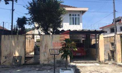 Sobrado com 3 dormitórios à venda, 190 m² por R$ 450.000,00 - Caneleira - Santos/SP