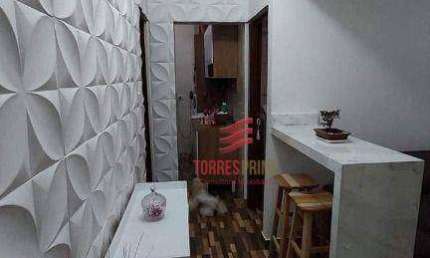 Apartamento com 1 dormitório à venda, 50 m² por R$ 340.000,00 - Boqueirão - Santos/SP