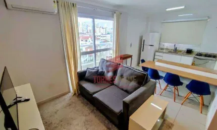 Apartamento para alugar, 54 m² por R$ 3.800,02/mês - Boqueirão - Santos/SP
