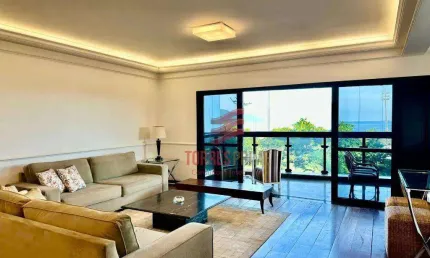 Apartamento com 3 dormitórios, Totalmente Mobiliado, Lazer, 252 m² - venda por R$ 3.000.000 ou aluguel por R$ 17.415/mês - Pompéia - Santos/SP