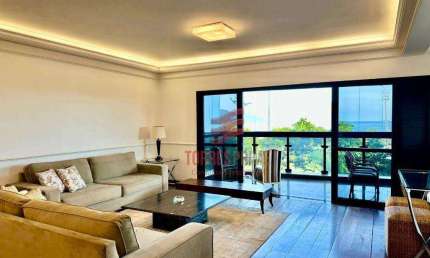 Apartamento com 3 dormitórios, Totalmente Mobiliado, Lazer, 252 m² - venda por R$ 3.000.000 ou aluguel por R$ 17.415/mês - Pompéia - Santos/SP