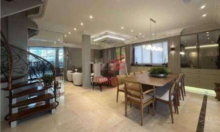 Cobertura com 4 dormitórios à venda, 270 m² por R$ 5.360.000,00 - Gonzaga - Santos/SP