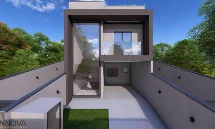 Sobrado com 3 quartos  à venda, 110.00 m2 por R$699000.00  - Xaxim - Curitiba/PR