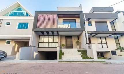 Casa em condomínio com 4 quartos  à venda, 256.99 m2 por r$1890000.00  - xaxim - curitiba/pr