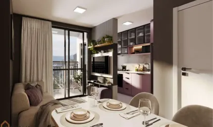 Apartamento com 2 quartos  à venda, 46.61 m2 por r$378531.30  - prado velho - curitiba/pr