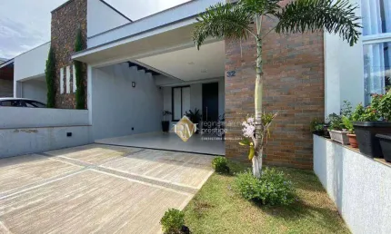 Casa com 3 dormitórios à venda, 105 m² por R$ 830.000,00 - Condomínio Village Moutonnée - Salto/SP