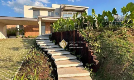 Elegante Casa com 4 Suítes no condomínio Campos de Santo Antônio II em Itu/SP