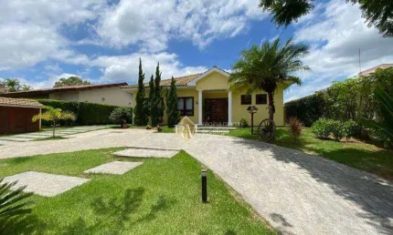 Casa com 5 dormitórios à venda, 330 m² por r$ 2.200.000,00 - condomínio campos de santo antônio - itu/sp