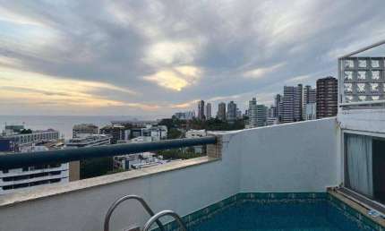 Cobertura com 2 dormitórios à venda, 96 m² por R$ 640.000,00 - Ondina - Salvador/BA