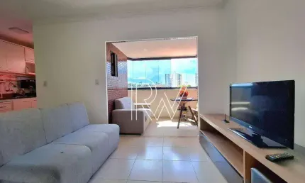 Apartamento com 1 dormitório para alugar, 50 m² por R$ 3.280/mês - Pituba - Salvador/BA